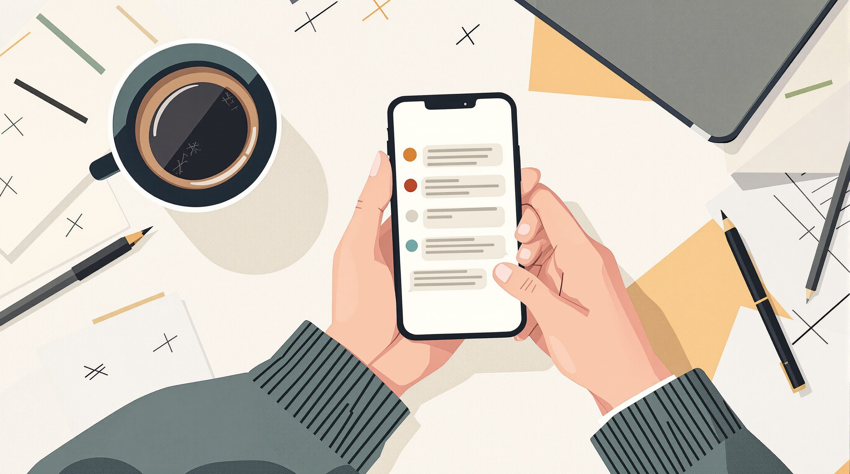Interconnected paths with obstacles illustrating common pitfalls and misconceptions in chatbot deployment.