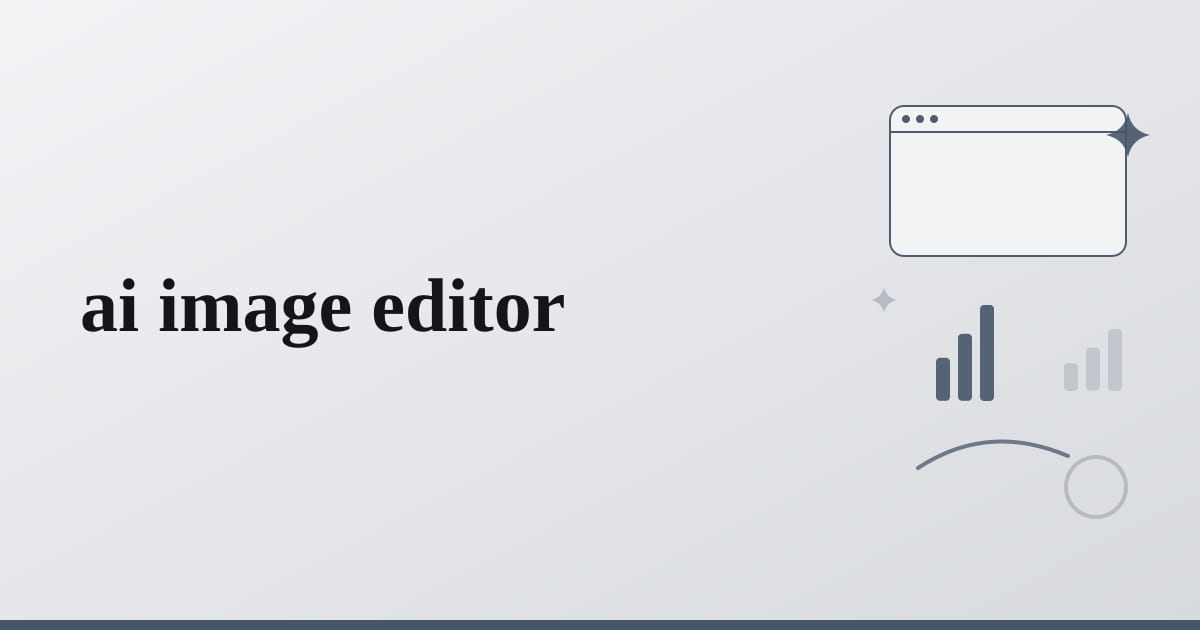 ai image editor