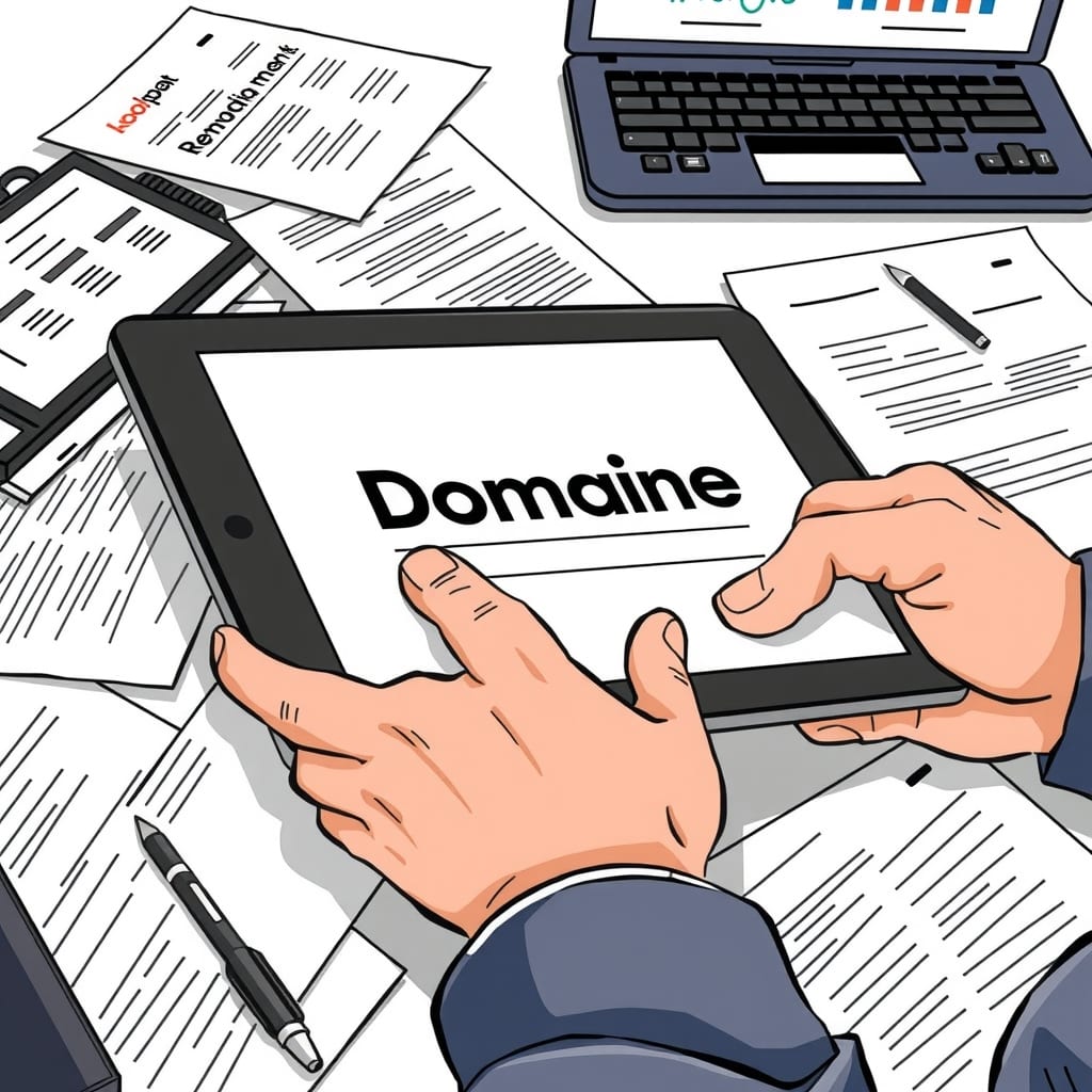 Editorial illustration for the section on comparison of leading ai top-level domain providers and platforms