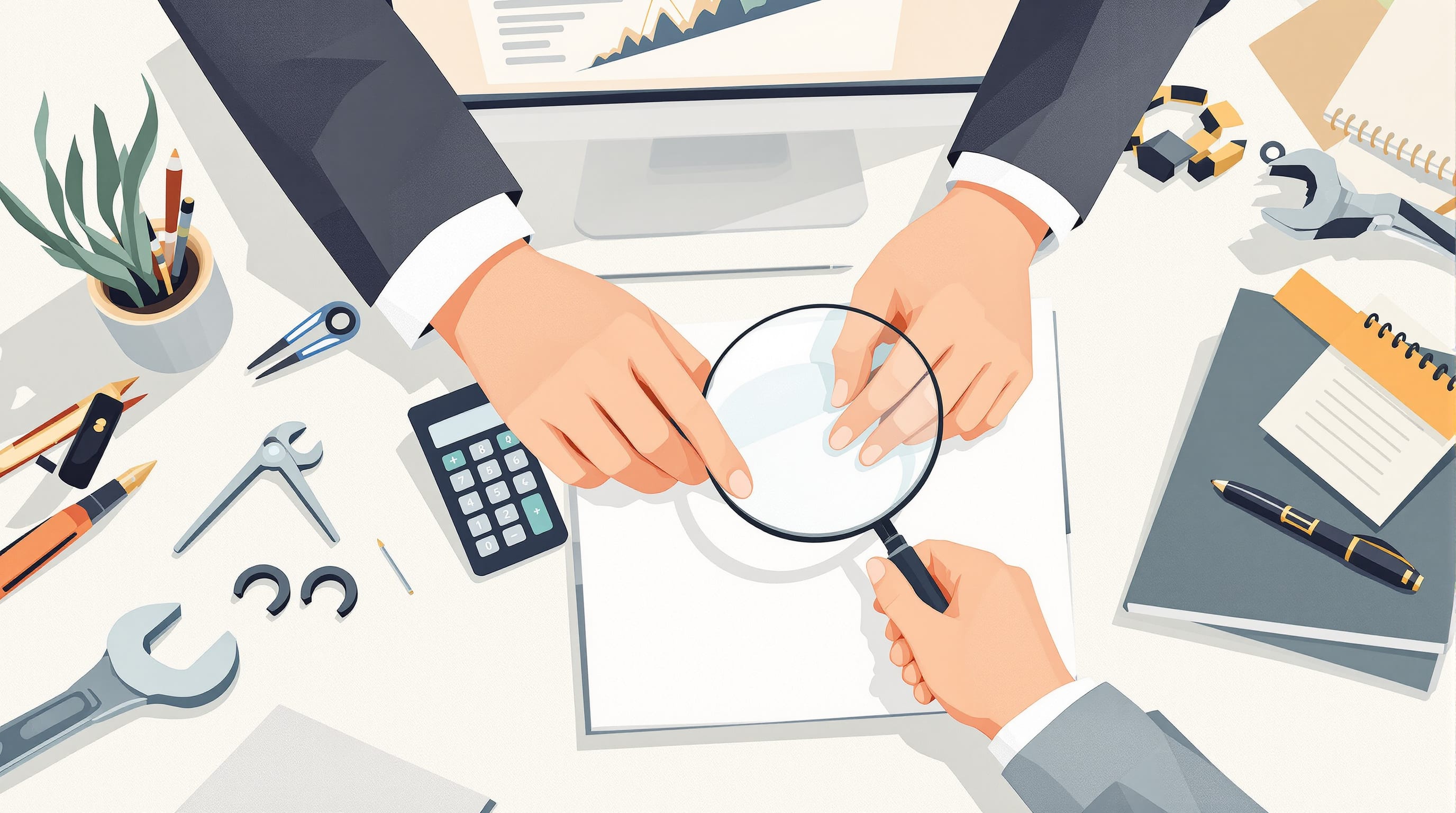 Editorial illustration for the section on cách chọn công cụ answer engine optimization phù hợp