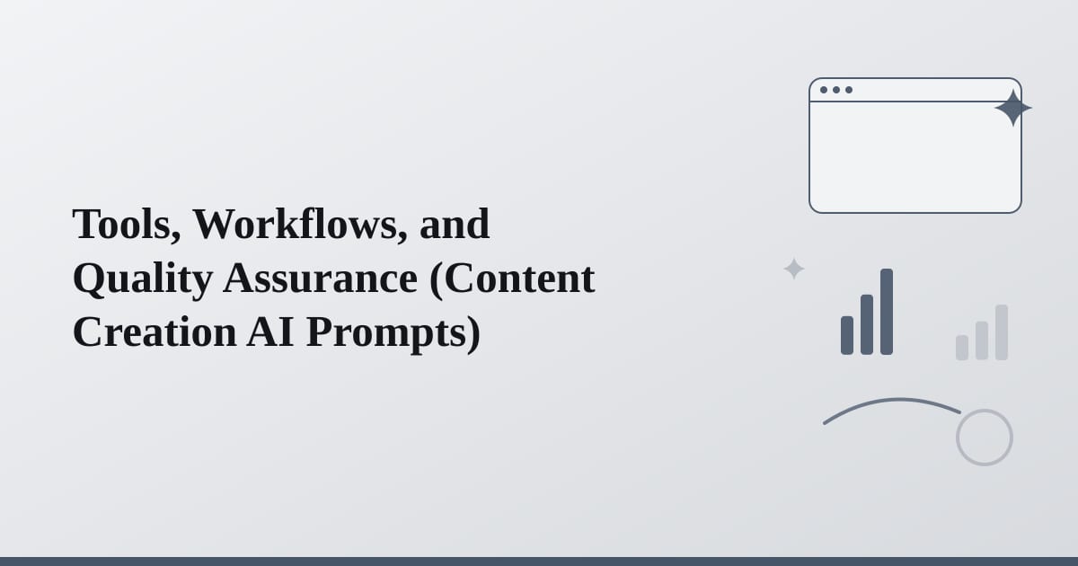 Interconnected geometric forms symbolizing integrated tools, workflows, and quality processes.