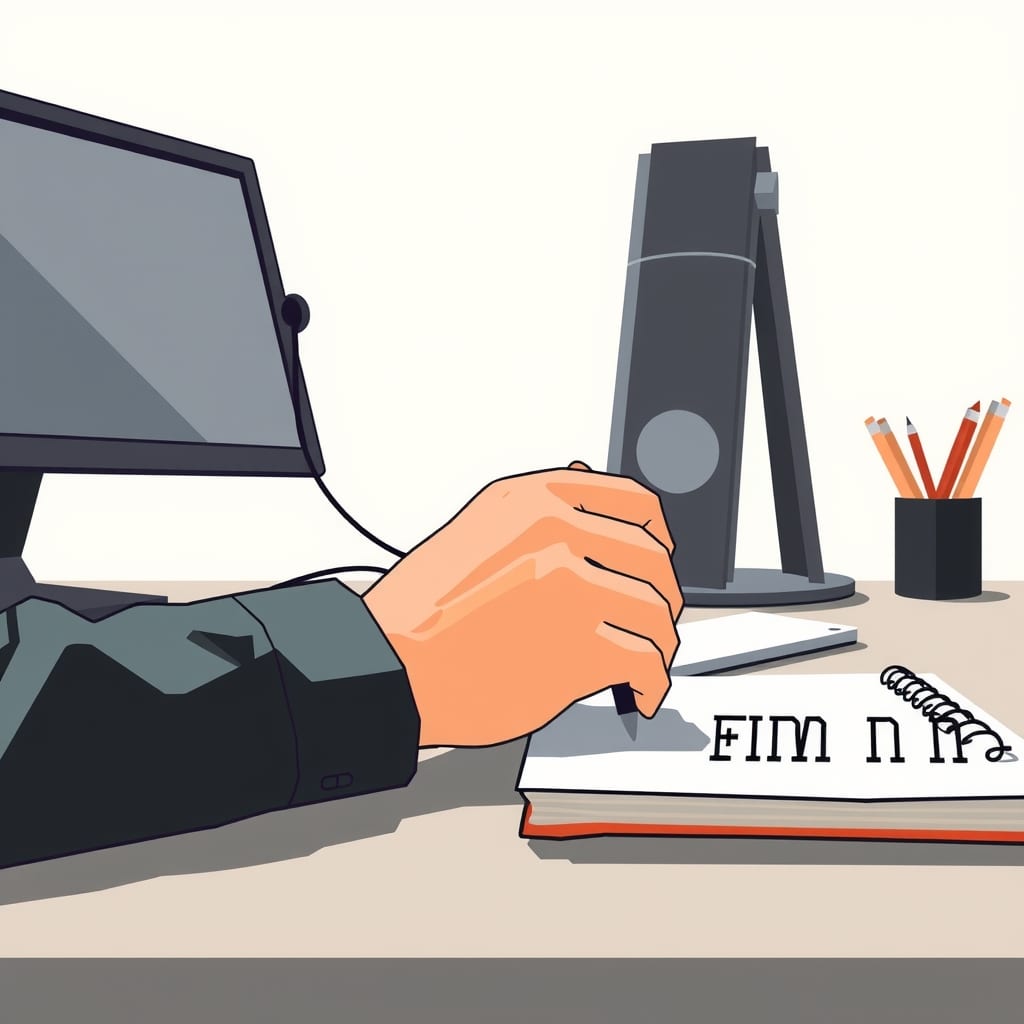 Editorial illustration for the section on habilidades essenciais que um bom assistente virtual deve ter