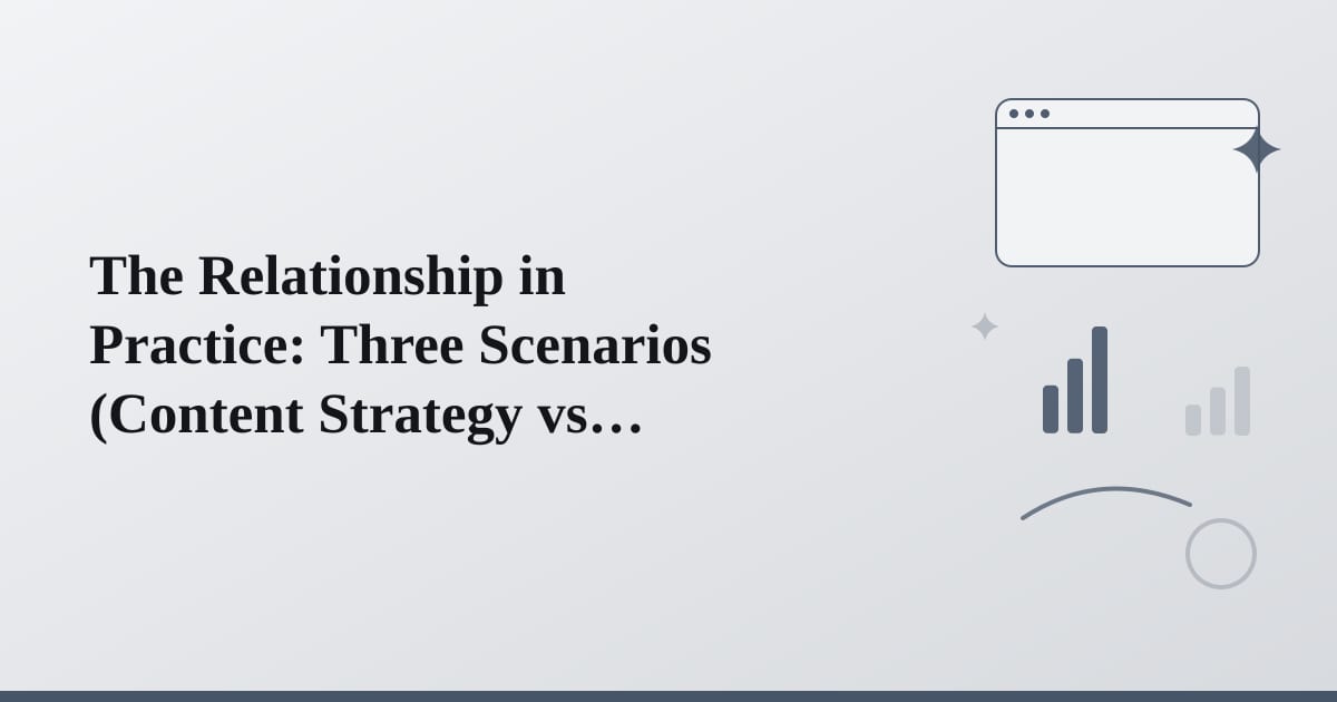 Three distinct abstract compositions illustrating different business scenarios and growth stages.