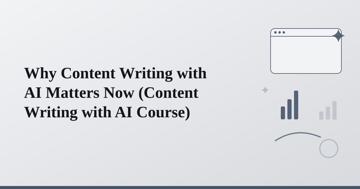 Abstract shapes merging to represent transformation of writing profession through technological integration.