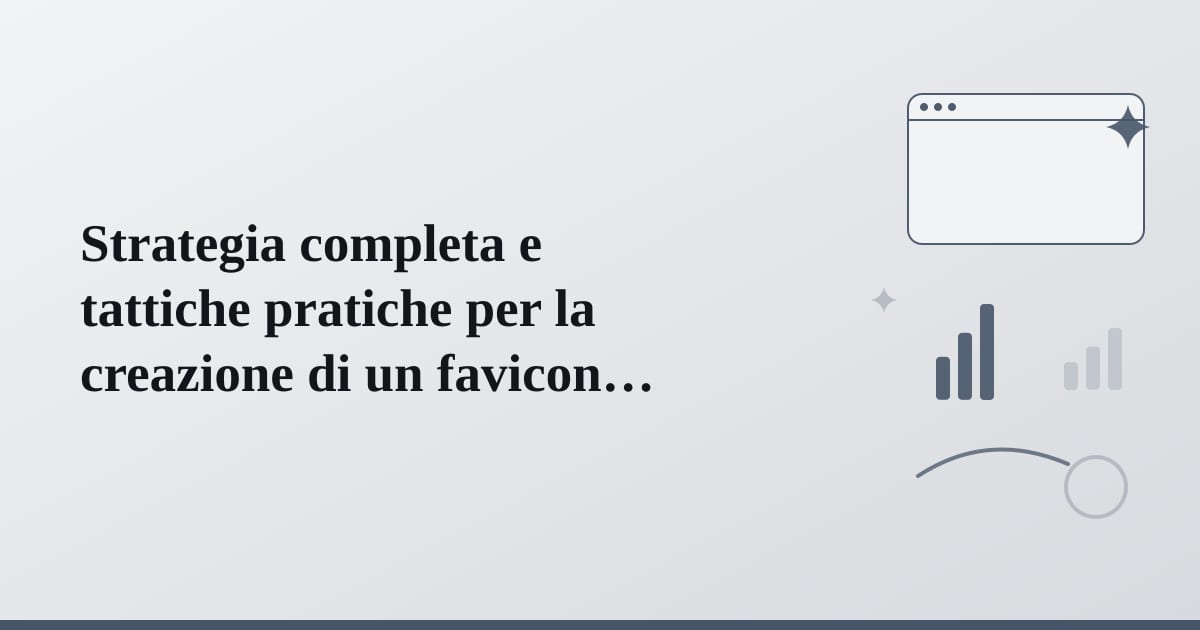 Editorial illustration for the section on strategia completa e tattiche pratiche per la creazione di un