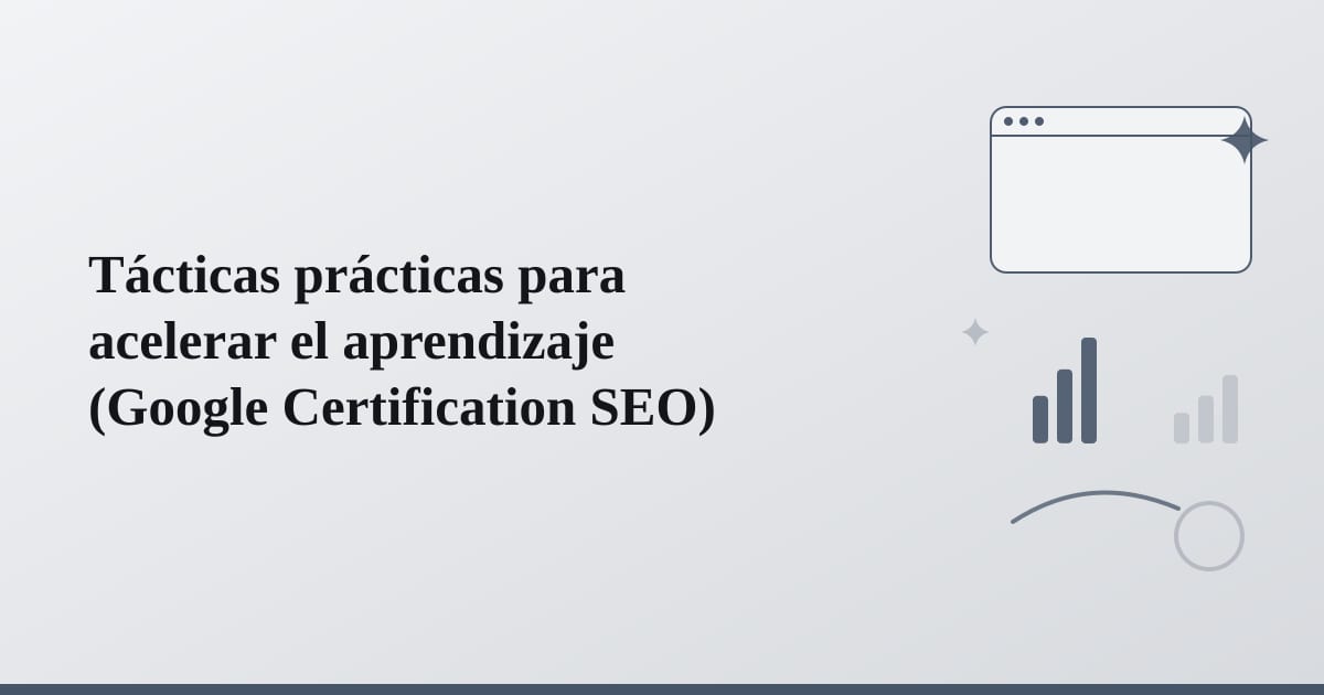 Elementos conectados y herramientas visuales sugieren integración práctica de recursos para dominar estrategias.