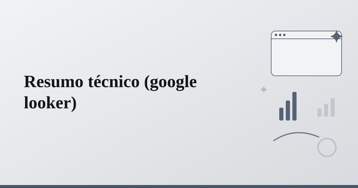 Editorial illustration for the section on resumo técnico
