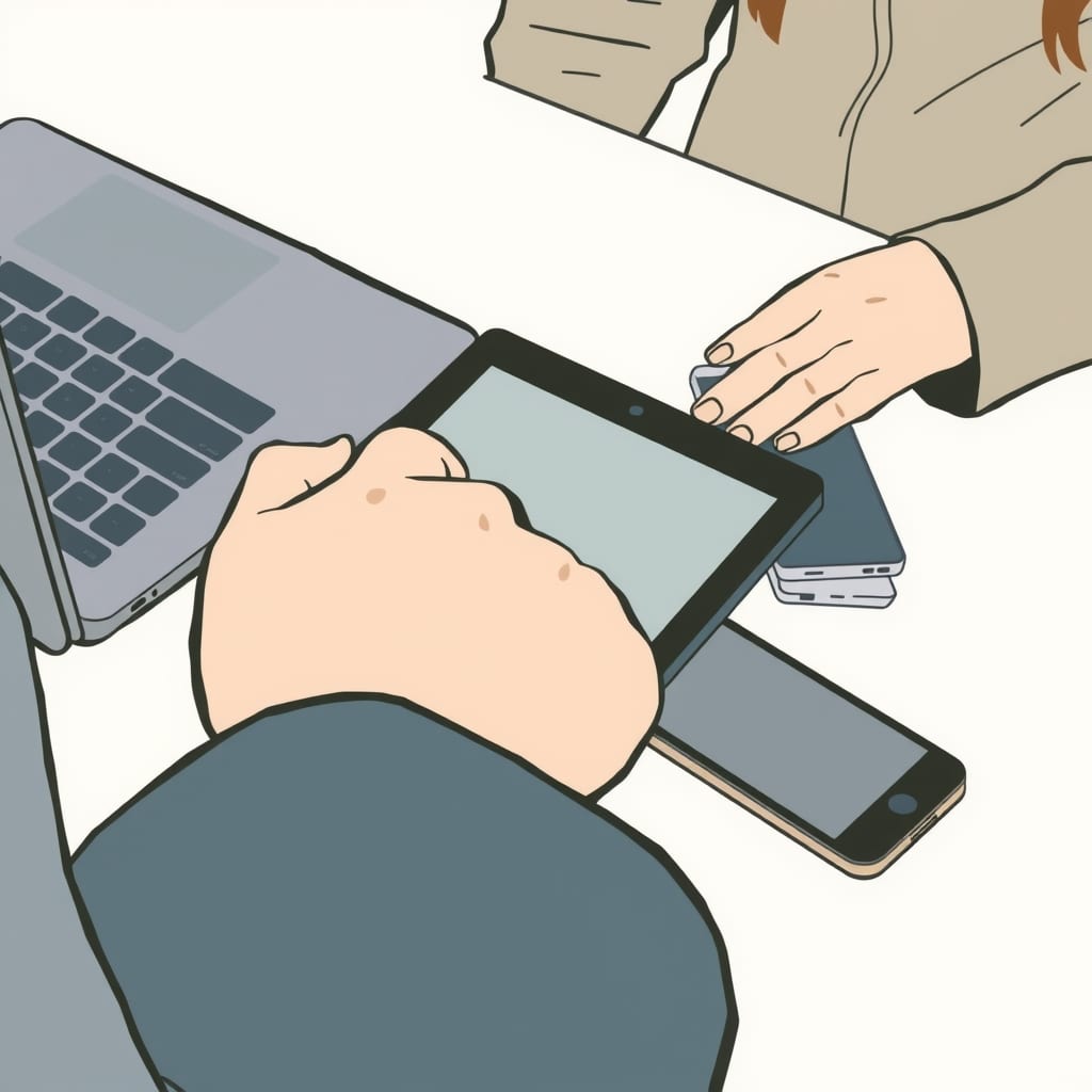 Editorial illustration for the section on importance of guid generators