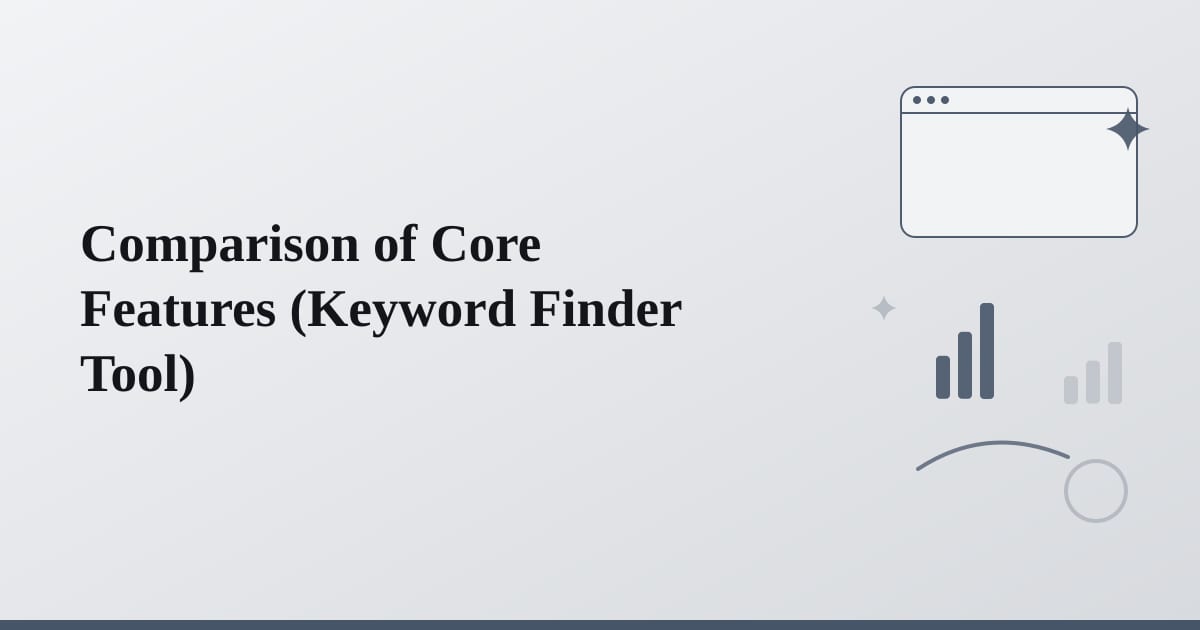 Layered geometric shapes symbolizing feature comparison and tool differentiation across platforms.