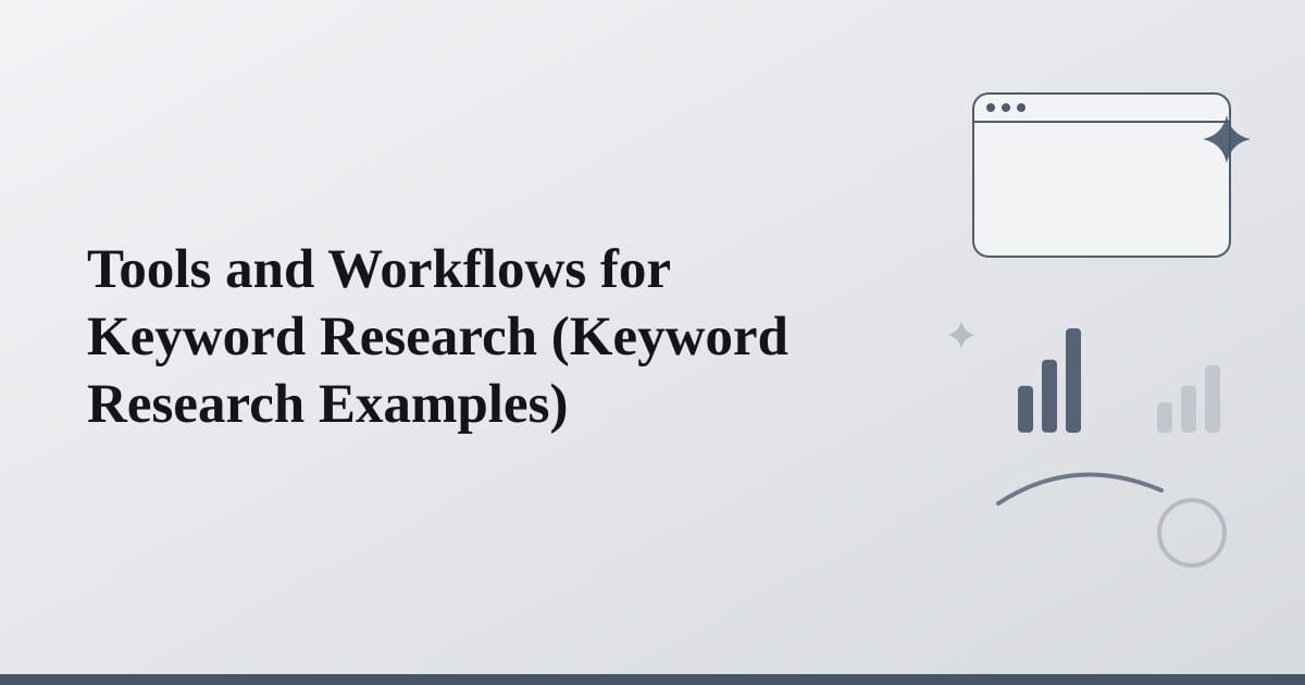 Interconnected tools and systematic workflow elements arranged in a practical operational sequence.