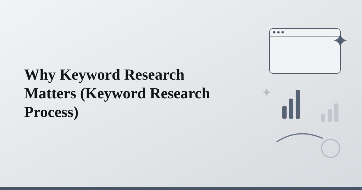 Abstract visualization of a person navigating between search queries and relevant content alignment.