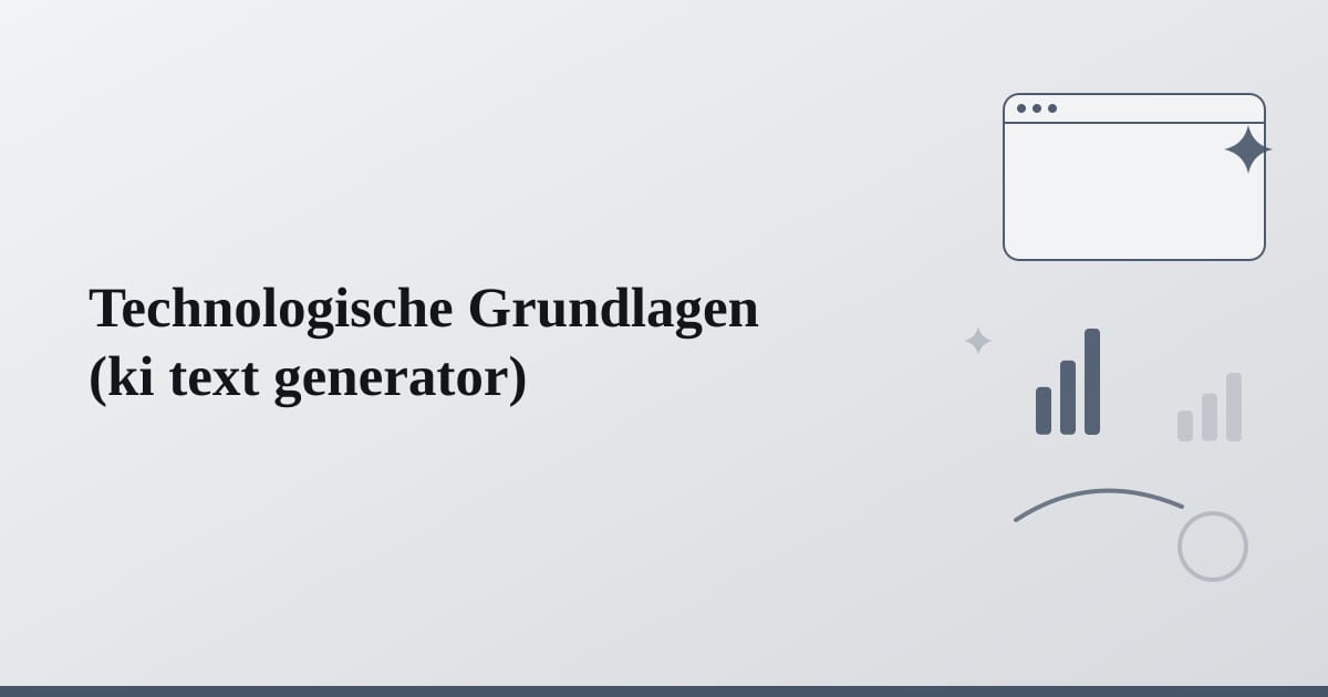 Editorial illustration for the section on technologische grundlagen