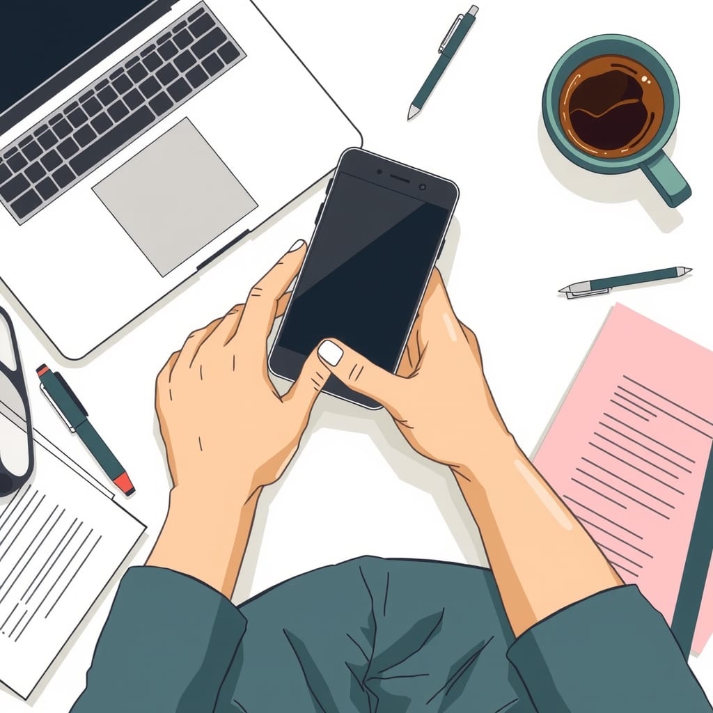 Editorial illustration for the section on tools and automation in seo