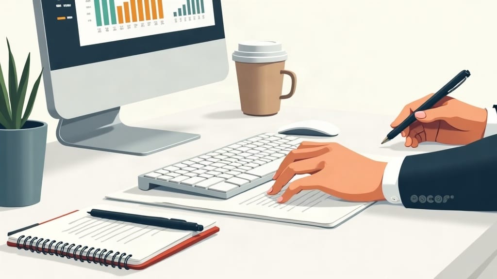 Red interconectada de elementos muestra integración de herramientas y validación de procesos.