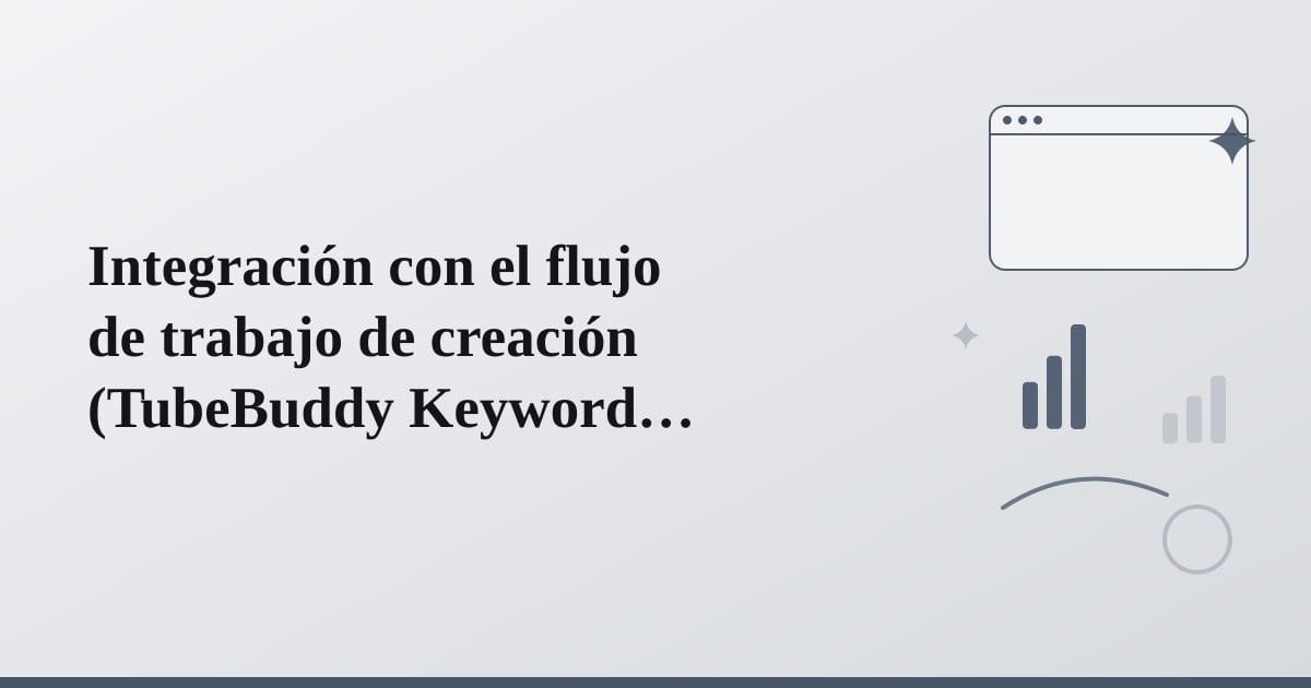 Herramientas y elementos se integran en un flujo de trabajo creativo más amplio.