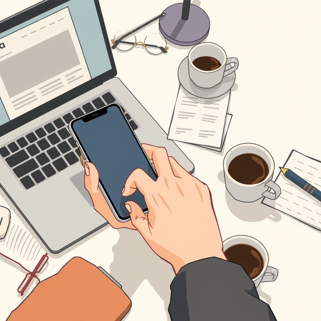 Editorial illustration for the section on www e 전략 시 흔히 범하는 실수와 피해야 할 점